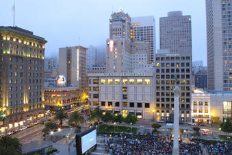 See Union Square from above