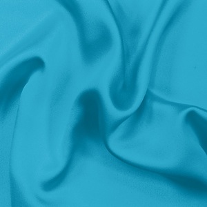 SILK CREPE BACK SATIN SOLIDS - HORIZON BLUE [CBSP546]