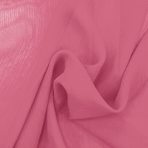 SILK CHIFFON CRINKLES - RAPTURE ROSE [CCP517]