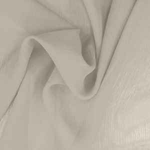 SILK CHIFFON CRINKLES - FEATHER GRAY [CCP527]