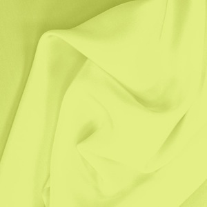 SILK CREPE DE CHINE SOLIDS - SUNNY LIME [CDCP538]