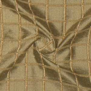 SILK DUPIONI WINDOW PANE - BLUE BRONZE  [DMST138]