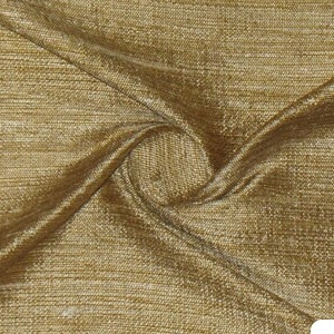 SILK DUPIONI STREAKS - GOLDFOIL  [DMST149]