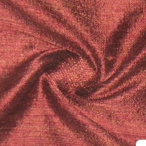 SILK DUPIONI STREAKS - BERRY BRONZE  [DMST151]