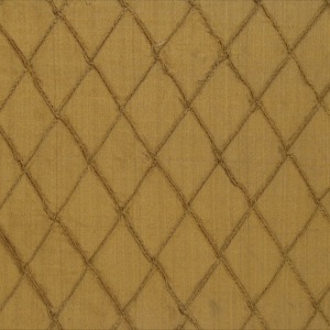 SILK DUPIONI EMBROIDERED - GOLD FOIL [EMB768]