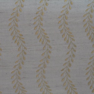 SILK DUPIONI EMBROIDERED-MED - SOFT PLUM [EMBM836]