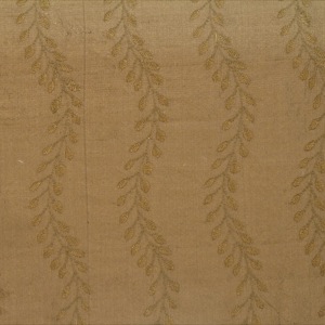 SILK DUPIONI EMBROIDERED-MED - AZTEC BRONZE [EMBM837]