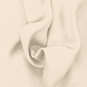 SILK FOUR PLY CREPE SOLIDS - ECRU [FCP506]