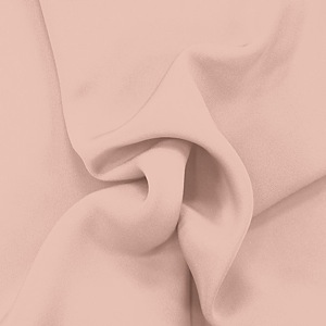 SILK FOUR PLY CREPE SOLIDS - PALE BLUSH [FCP510]