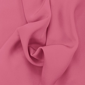 SILK FOUR PLY CREPE SOLIDS - RAPTURE ROSE [FCP517]