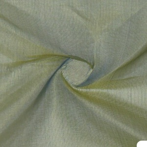 SILK ORGANZA SOLIDS - BLUE GREEN  [OR444]