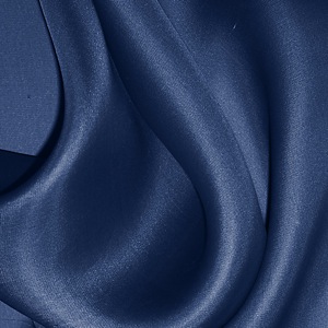 SILK SATIN FACE ORGANZA SOLIDS - ESTATE BLUE [SOP551]