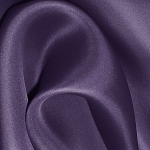 SILK SATIN FACE ORGANZA SOLIDS - GOTHIC GRAPE [SOP557]