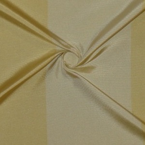 SILK TAFFETA STRIPES - BUFFALO STRP GOLD/ FROST GOLD [TFS409]