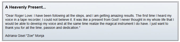 Testimonial: A Heavenly Present