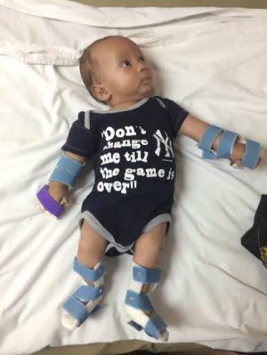 baby in hospital
