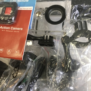Rent 4k Action Camera w all attachments