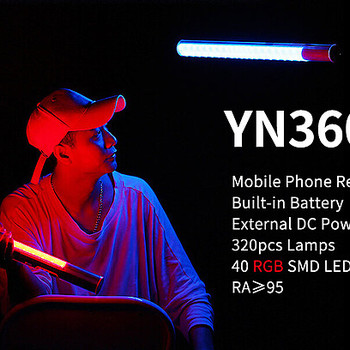 Rent 2 x Yongnuo YN360 II LED Light Wand (3200-5500K)