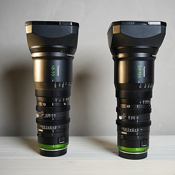 Rent Fujinon MK18-55 & MK50-135 T2.9 Cine-Style Lens Kit (e-mount)