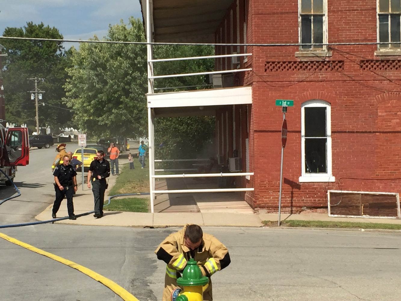 UPDATE Reports of thick smoke summon Carrollton Fire Dept. KMZU