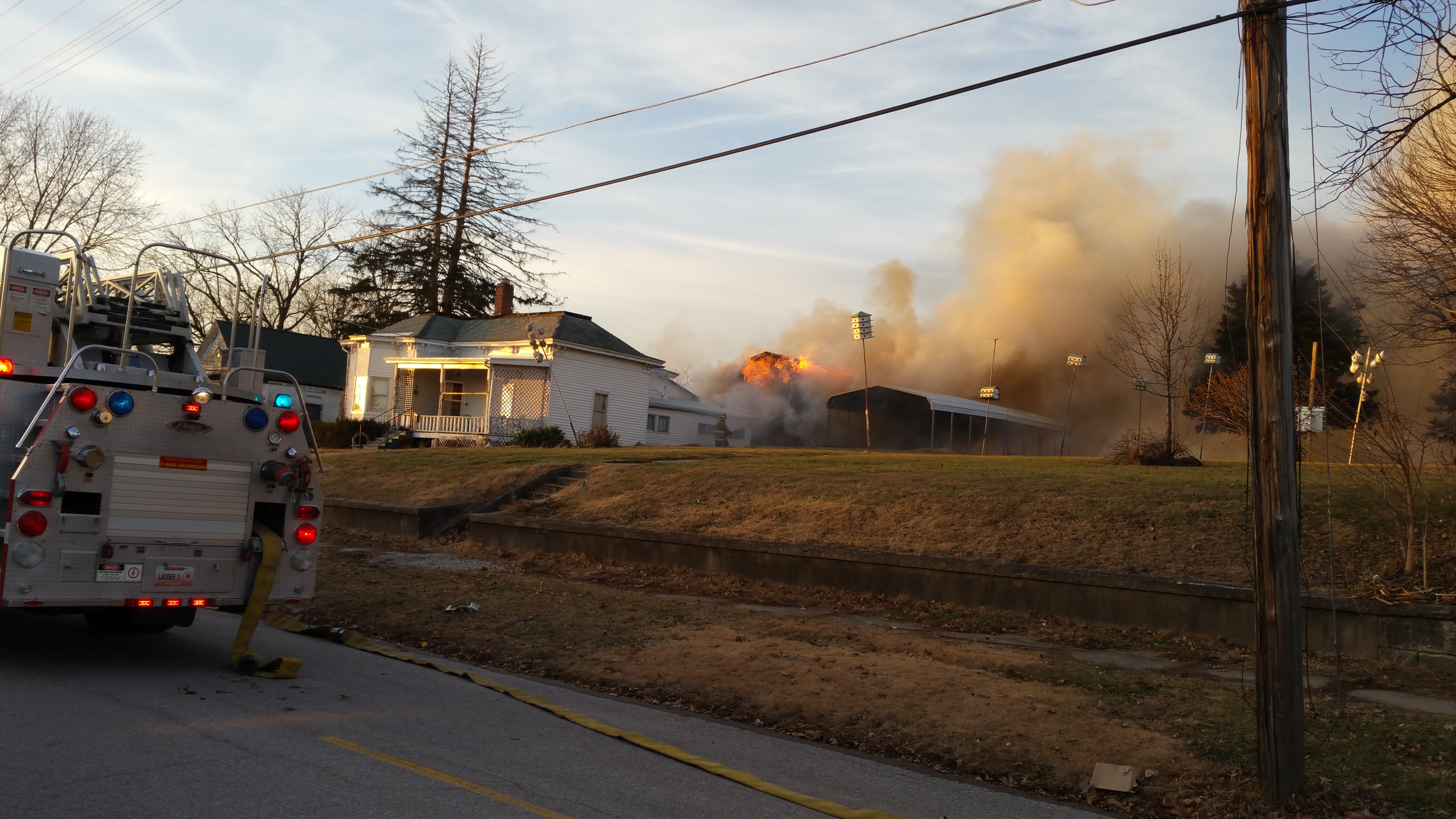 Breaking News Fire reported in Carrollton is under control KMZU The