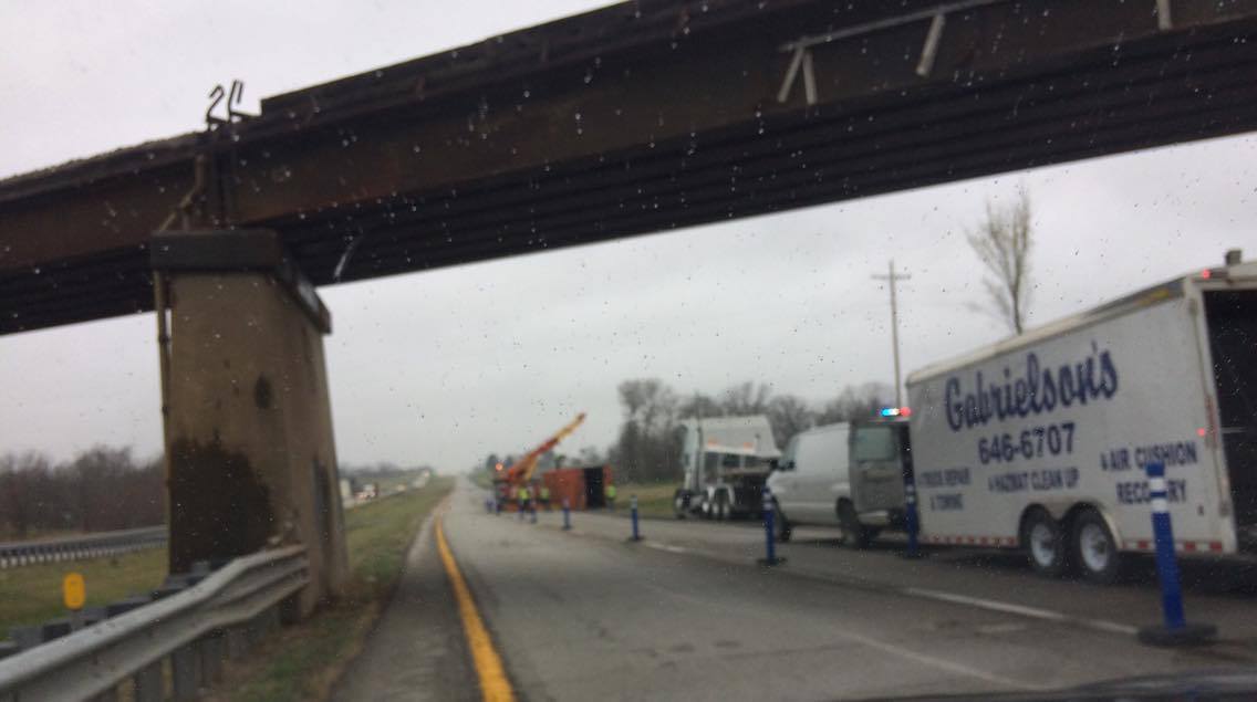 BREAKING — Highway 36 westbound closed due to crash in Linn County