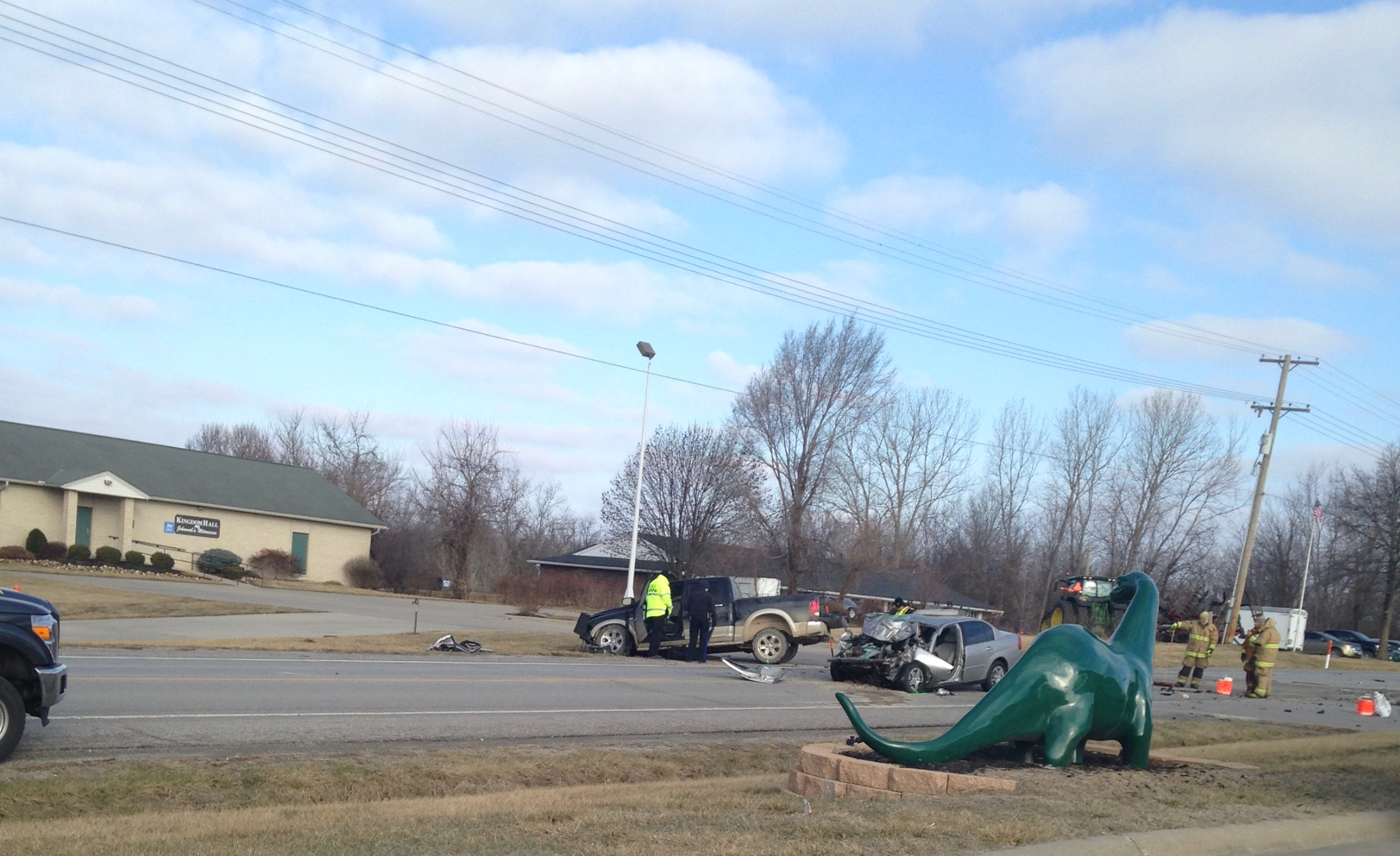 UPDATE Highway 65 in Carrollton cleared after headon collision