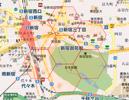GeoHex�����ɼ���