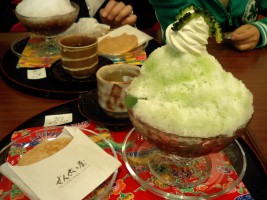 ゴーヤ氷ぜんざい ゴーヤ氷ぜんざい