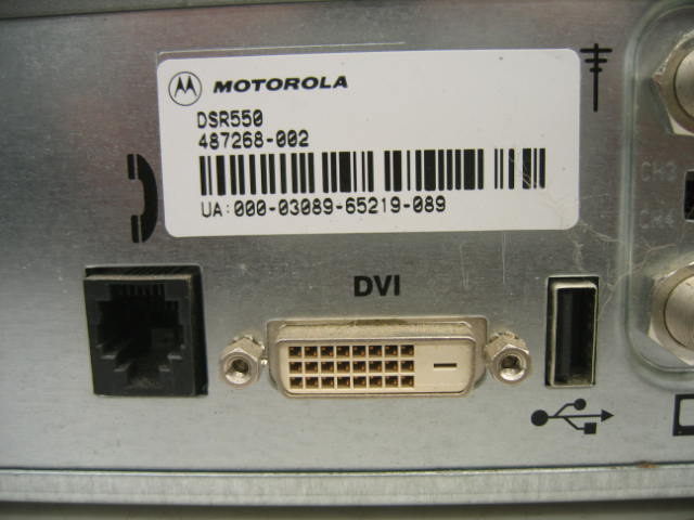Motorola DSR550 VOOM HDTV Digital Satellite Receiver | eBay Motorola DSR550 VOOM HDTV Digital Satellite Receiver | eBay