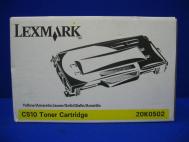 Lexmark C510 20K0502 High Yield Laser Yellow Toner Cartridge