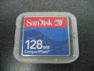 SanDisk 128MB Compact Flash Memory Card