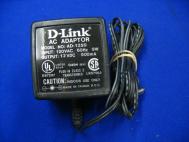 D-Link AD-1250 12V 500mA 9W AC Adapter Power Supply