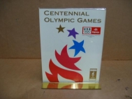 1996 Centennial Olympic Games Hanes Poster + Stand