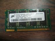 Micron MT8VDDT3264HDG-335F4 256MB DDR PC2700S Laptop RAM