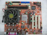 Foxconn 760GXK8MC Rev1 Motherboard w/ Sempron 2600+