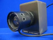 Sanyo VDC 3800 Color CCTV Camera Head With Computar APC TV Lens 8.5mm 1:1.3