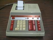 TCA 400 Financial Printing Calculator Vintage