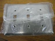 Pass & Seymour SS3 3 Gang 3 Switch Toggle Wall Cover