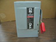 GE TH4321 Heavy Duty Service Disconnect Safety Switch 30 Amp 240 VAC 30A