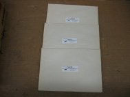 Lot of 3 Gel Company Glass Plate GA018H 12cm WTR Hipped
