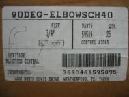 Heritage Plastics 59589 3/4