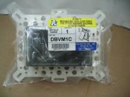 Arlington Industries DBVM1C Single Gang Recessed Electrical Box