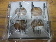Cooper 304 2 Gang Duplex Receptacle Wallplate Box of 10