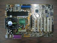 Asus CUSL2-C v1.02 Socket 370 Motherboard w/ Processor