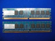 Nanya 2 X 512MB (1GB) NT512T64U88A0BY-37B PC2-4200U DDR2 SDRAM
