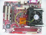 PC Chips M925ALU Rev 5.0A Socket 478 Motherboard w/ P4