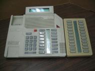 Nortel Meridian Phone w/22 Button Speed Dialer M2616 Beige