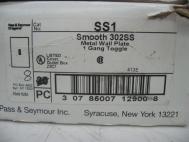 Pass & Seymour 302SS SS1 QTY8