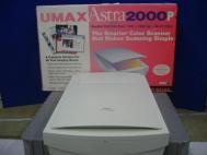 UMax Astra 2000P Parallel Port Flatbed Scanner 600x1200 DPI 36-Bit Color